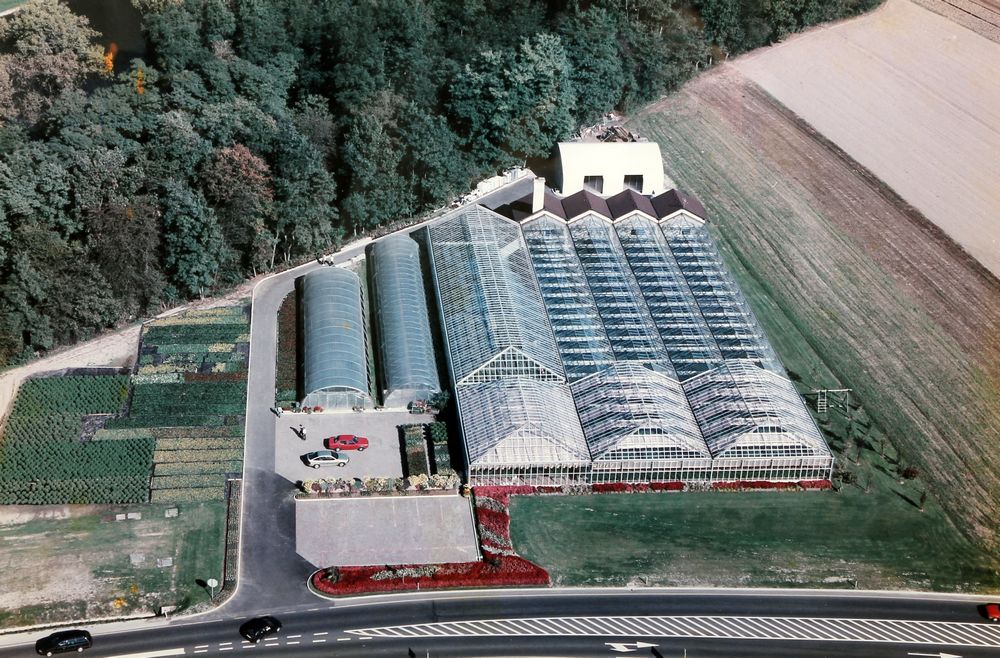 Vrtni center Kurbus - pogled iz zraka